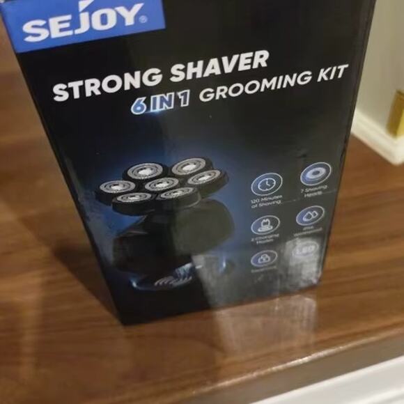 Portable 6-in-1 Multifunctional 7D waterproof Head Shaver Bald Men Nose Trimmer - Picture 2 of 7